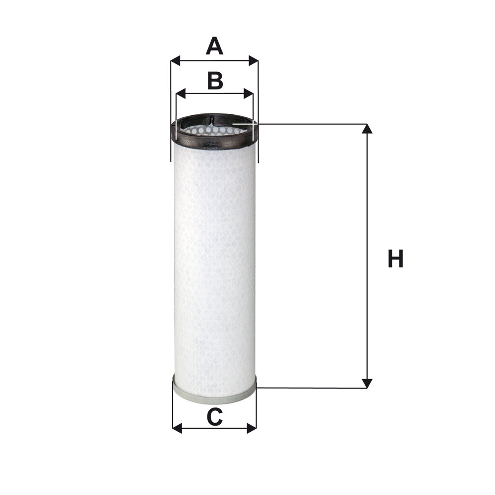 Für FILTRON AR 200/6W Air filter AR 200/6W Air filter (cartridge) fits: DEUTZ F - Bild 6