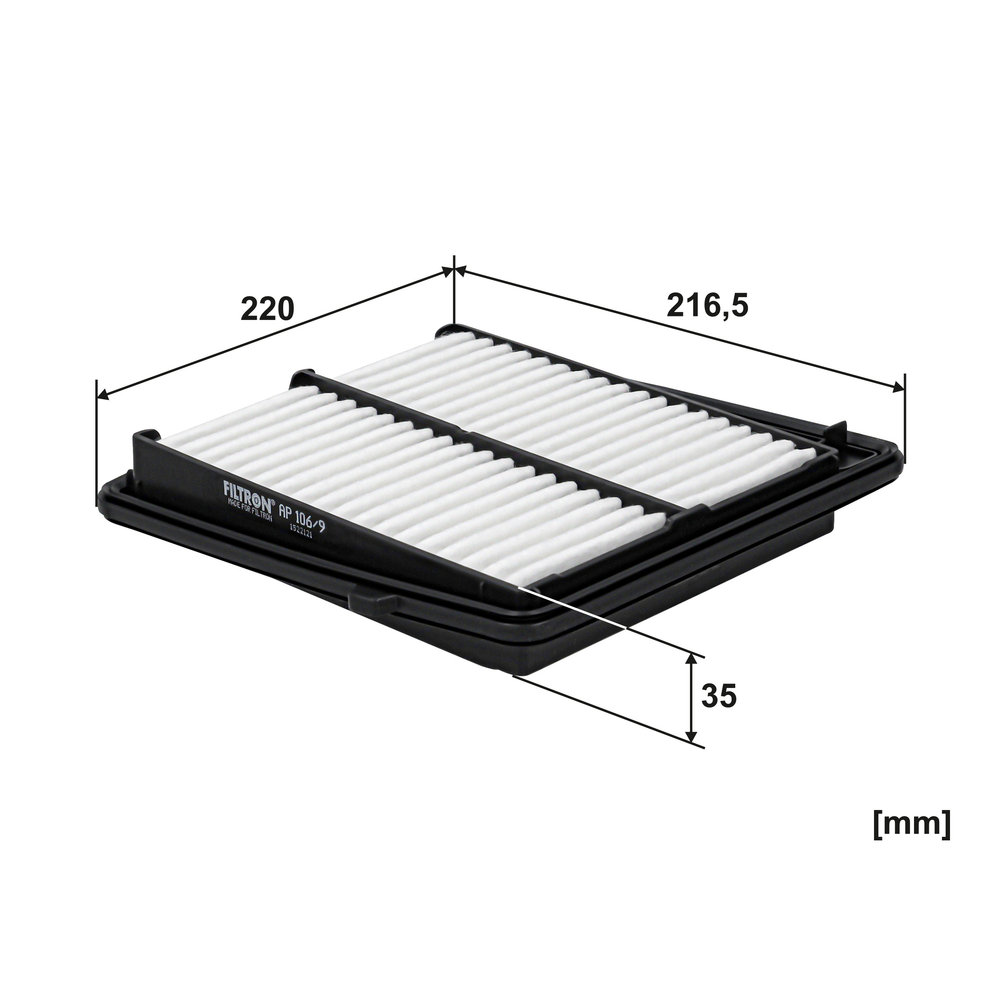 Filtron Luftfilter Ap 106/9 - Bild 5