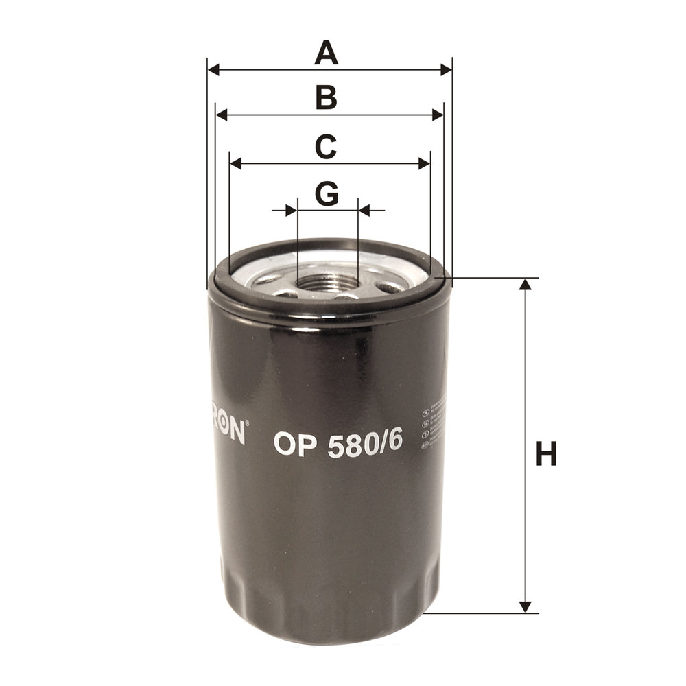 Filtron Ölfilter Op5806 Anschraubfilter 121Mm Gewindemaß13/16-16 Unf Für Rover