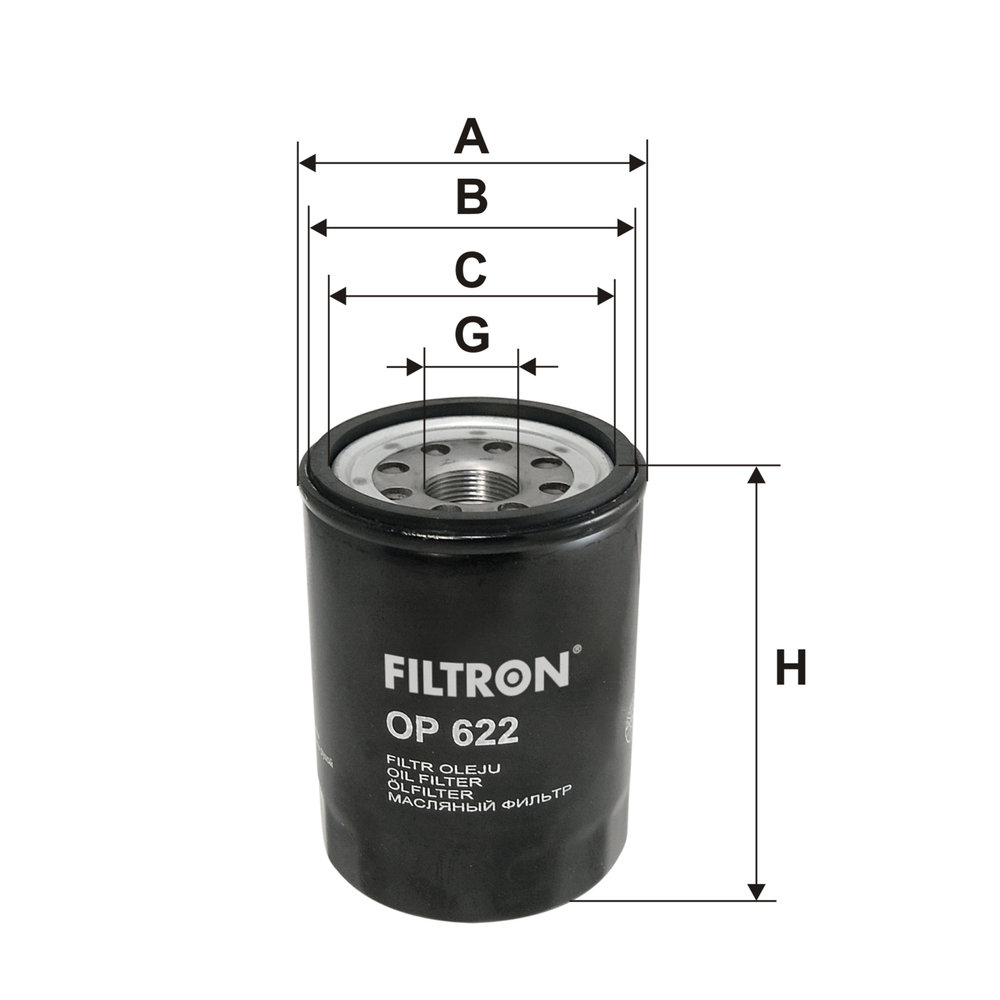 FILTRON OP622 Ölfilter Motorölfilter - Bild 4