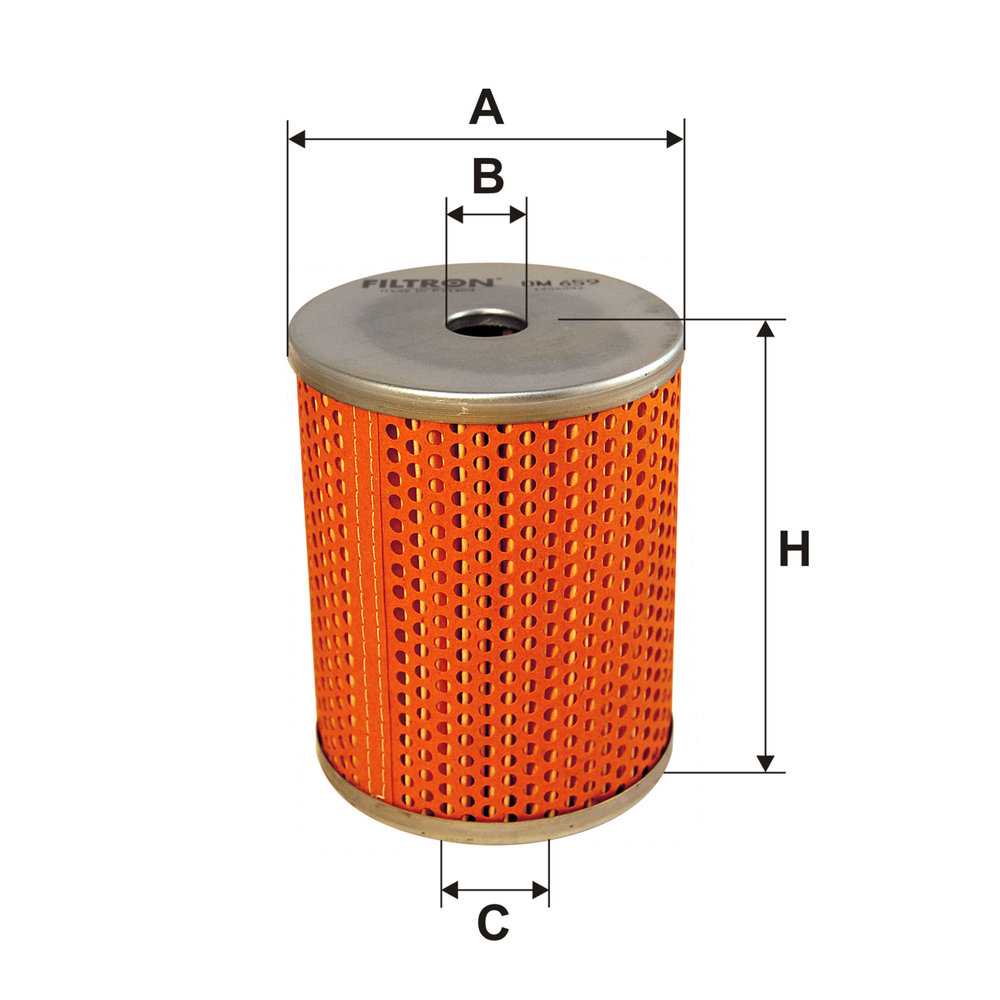 Für FILTRON OM 659 Oil filter OM 659 Gearbox hydraulic filter fits: URSUS 1012, - Bild 5
