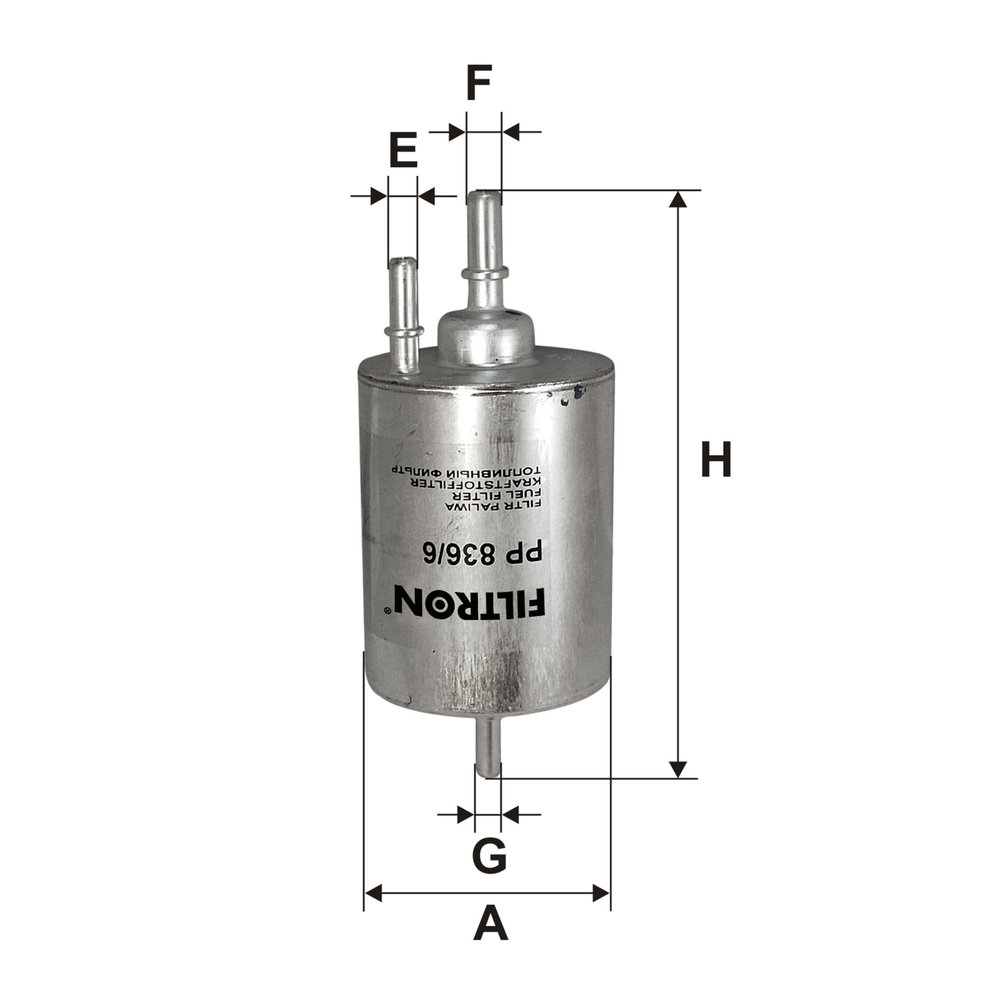 Für FILTRON PP 836/6 Fuel filter - Bild 6