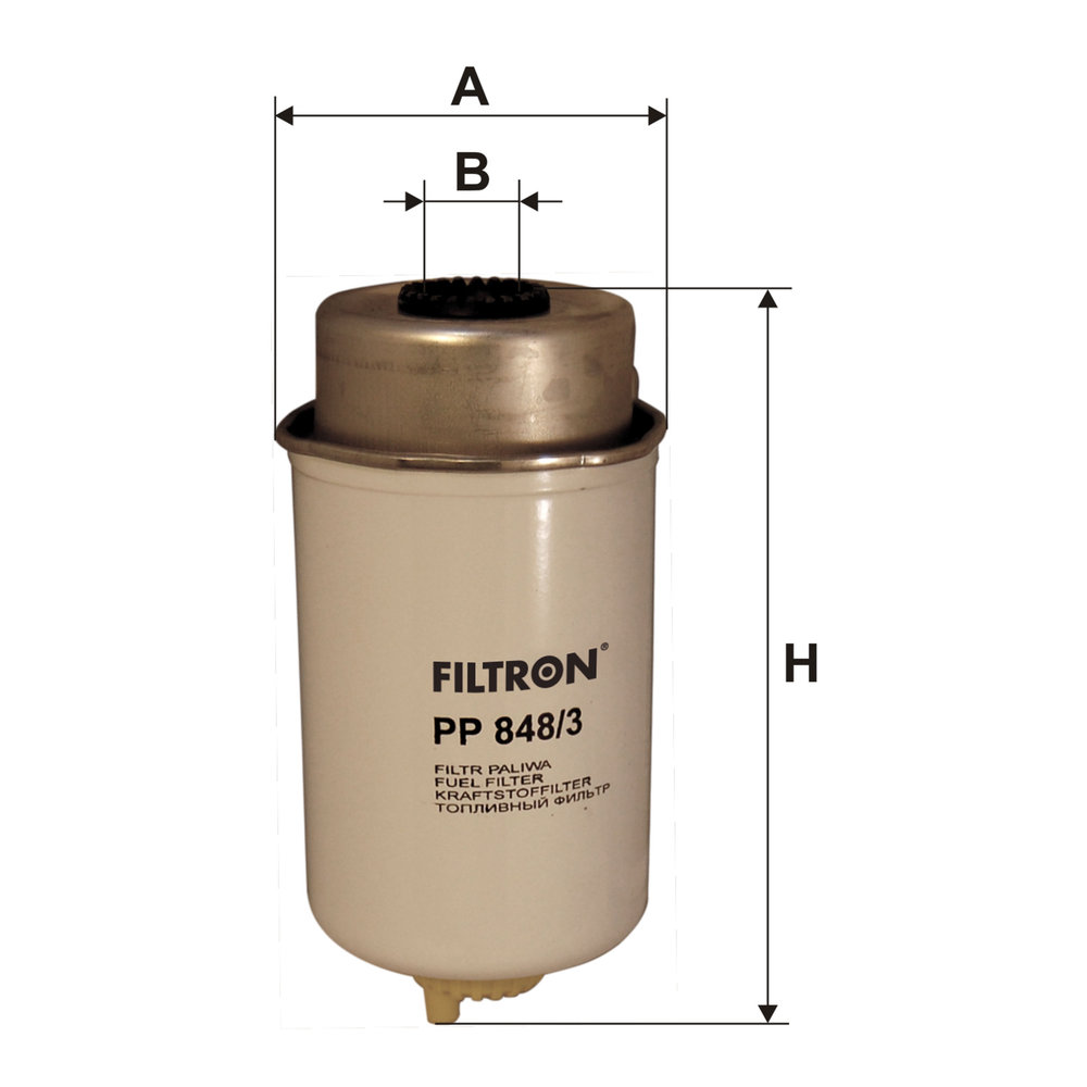 Für FILTRON FILTRY PP 848/3 FUEL FILTER - Bild 7