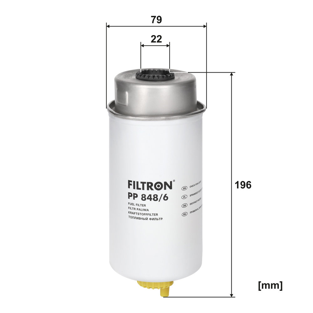 Filtron Kraftstofffilter Pp848/6 - Bild 5