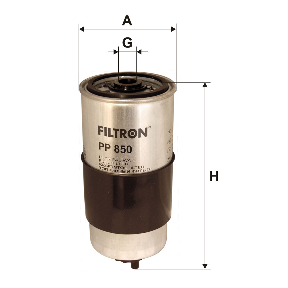 FILTRON PP850 Kraftstofffilter Kraftstoffilter für Audi für Volvo für VW - Bild 5