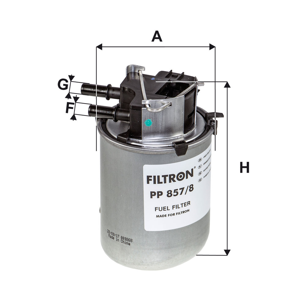 Filtron Kraftstofffilter Größe 10 Pp 857/8 - Bild 6