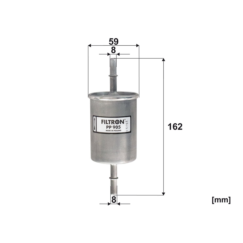 Filtron Kraftstofffilter Pp905 Größe 8 Pp 905 - Bild 5