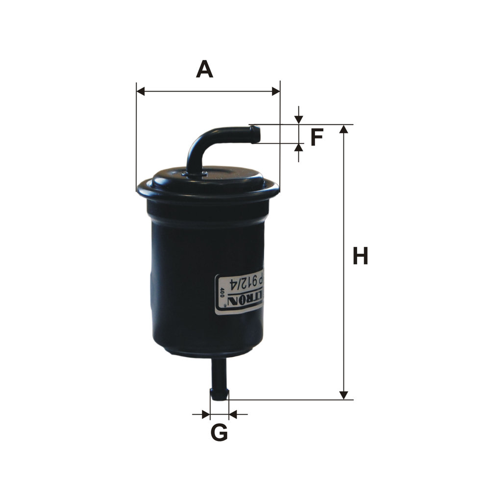 Für FILTRON PP 912/4 Fuel Filter PP 912/4 Fuel filter fits: SUZUKI GRAND VITARA - Bild 5