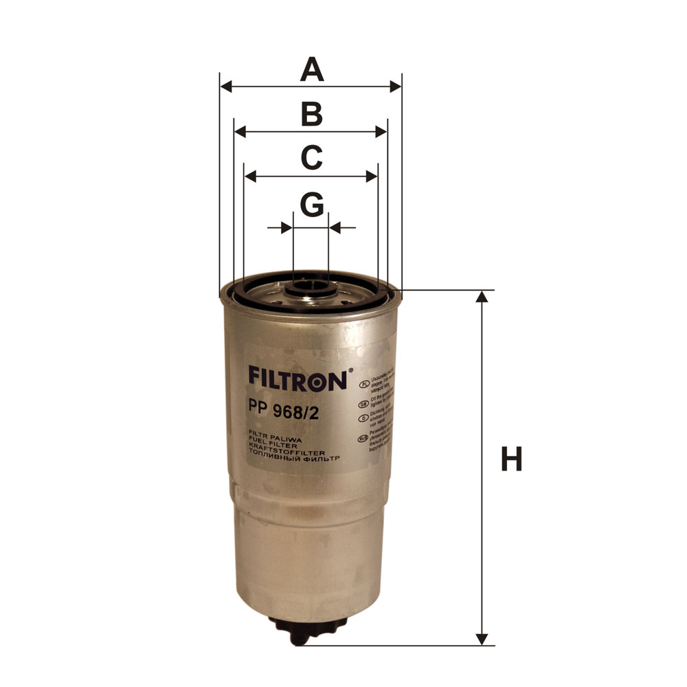 Für FILTRON FILTRY PP 968/2 FUEL FILTER - Bild 5