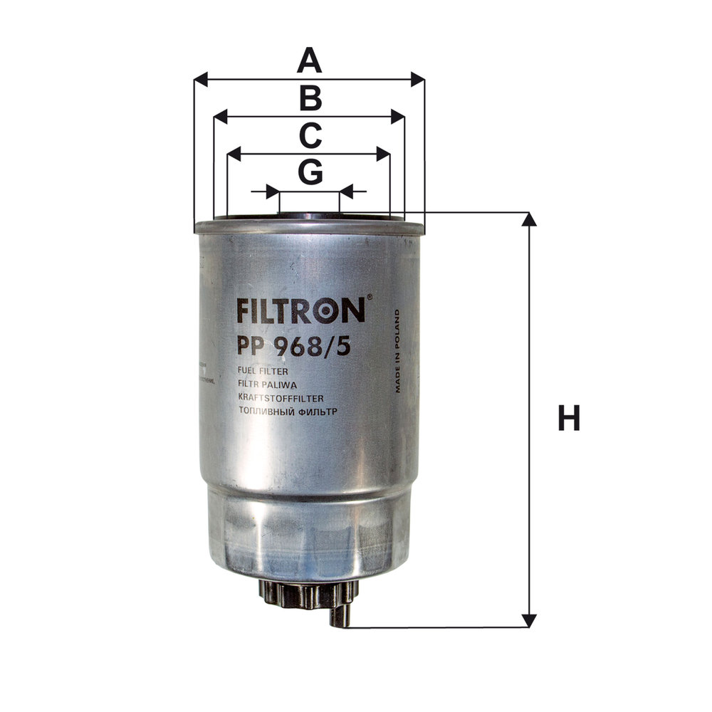 FILTRON PP968/5 Kraftstofffilter Kraftstoffilter - Bild 8