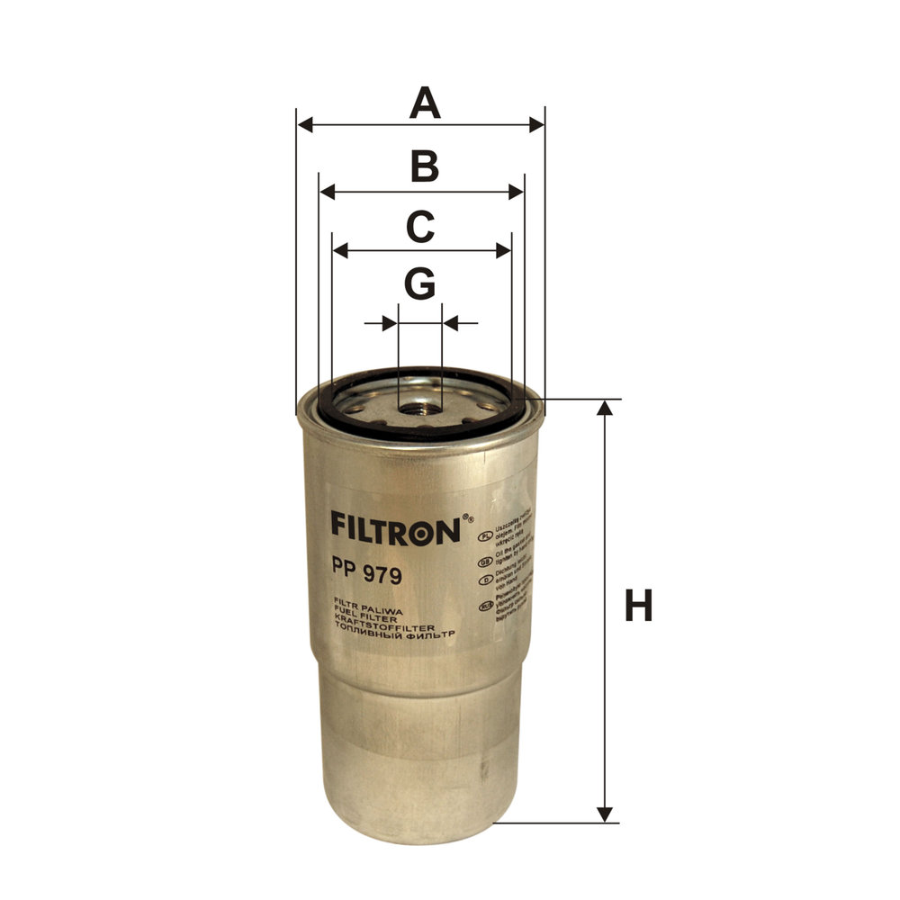 Filtron Kraftstofffilter Pp979 - Bild 4