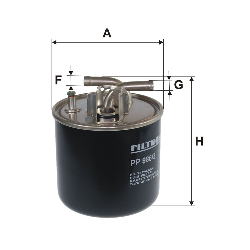 Für FILTRON PP 986/3 Fuel Filter PP 986/3 Fuel filter fits: AUDI A8 D3 3.0D/4.0 - Bild 5