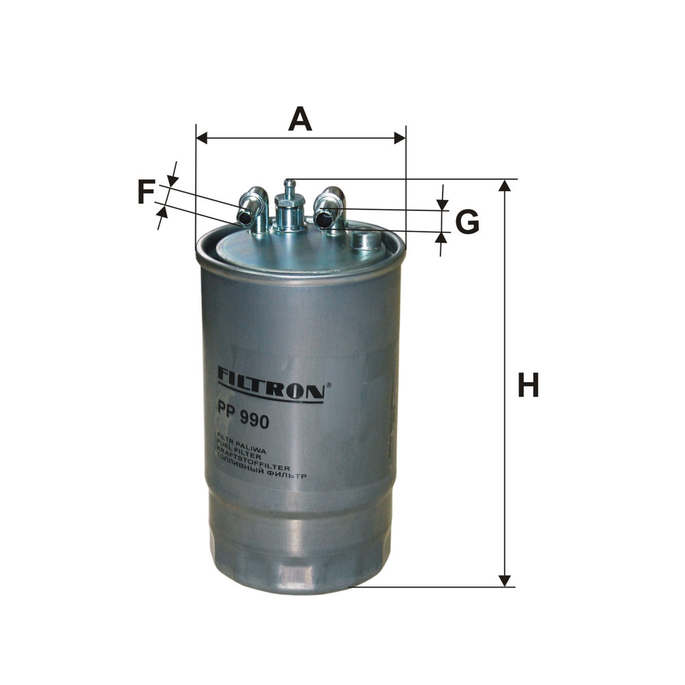 Filtron Kraftstofffilter [Hersteller-Nr. PP990] für Opel, Vauxhall - Bild 7