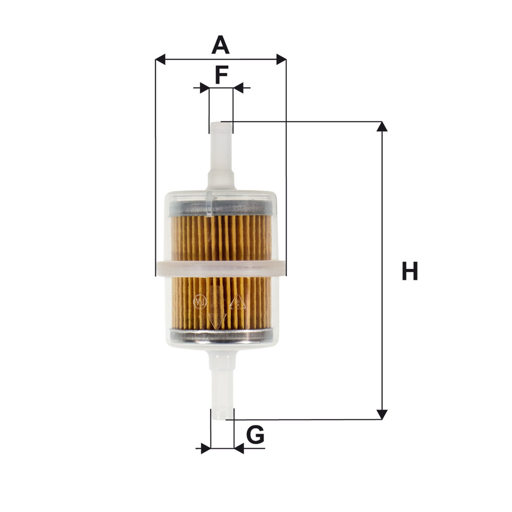 FILTRON Kraftstofffilter ps8222 Leitungsfilter 108mm
