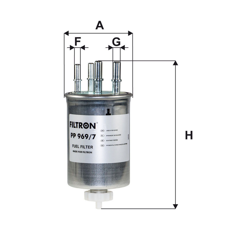 Für FILTRON PP 969/7 Fuel filter - Bild 7