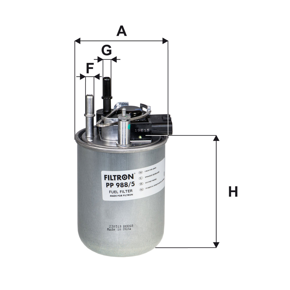 Für FILTRON PP 988/5 FUEL FILTER - Bild 6