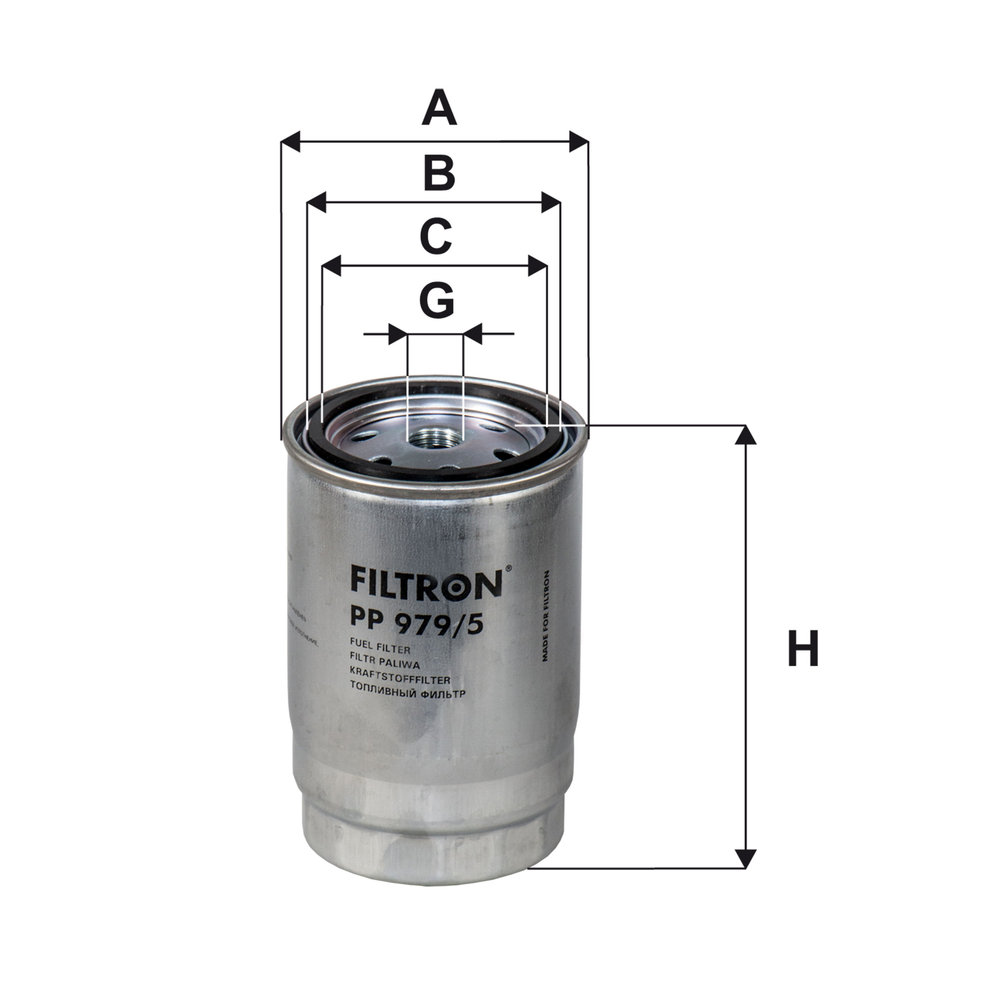 Für FILTRON PP 979/5 Fuel filter - Bild 8