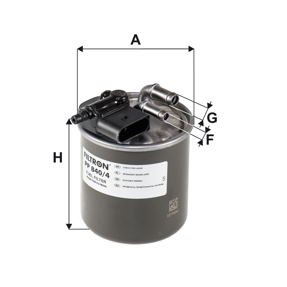 Für FILTRON FILTRY PP 840/4 FUEL FILTER - Bild 6