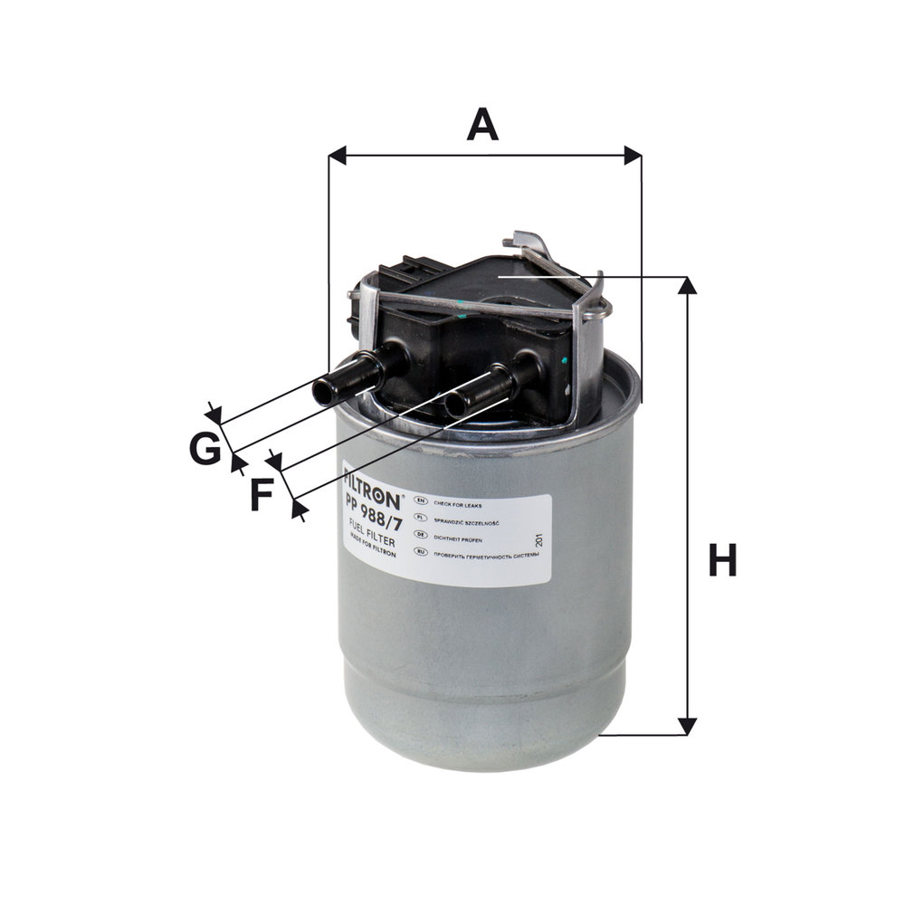 Filtron Kraftstofffilter Pp 988/7 - Bild 4