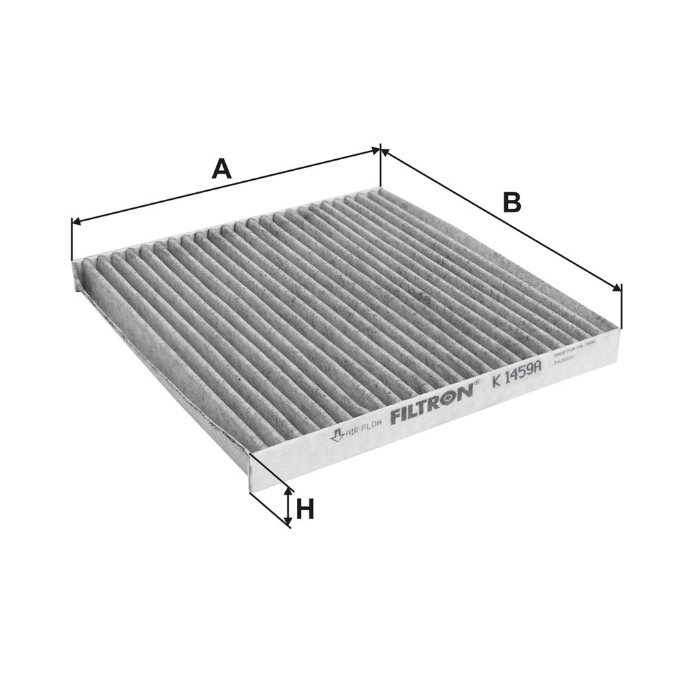 Für FILTRON FILTRY K 1459A FILTER CABIN AIR CARBON - Bild 6