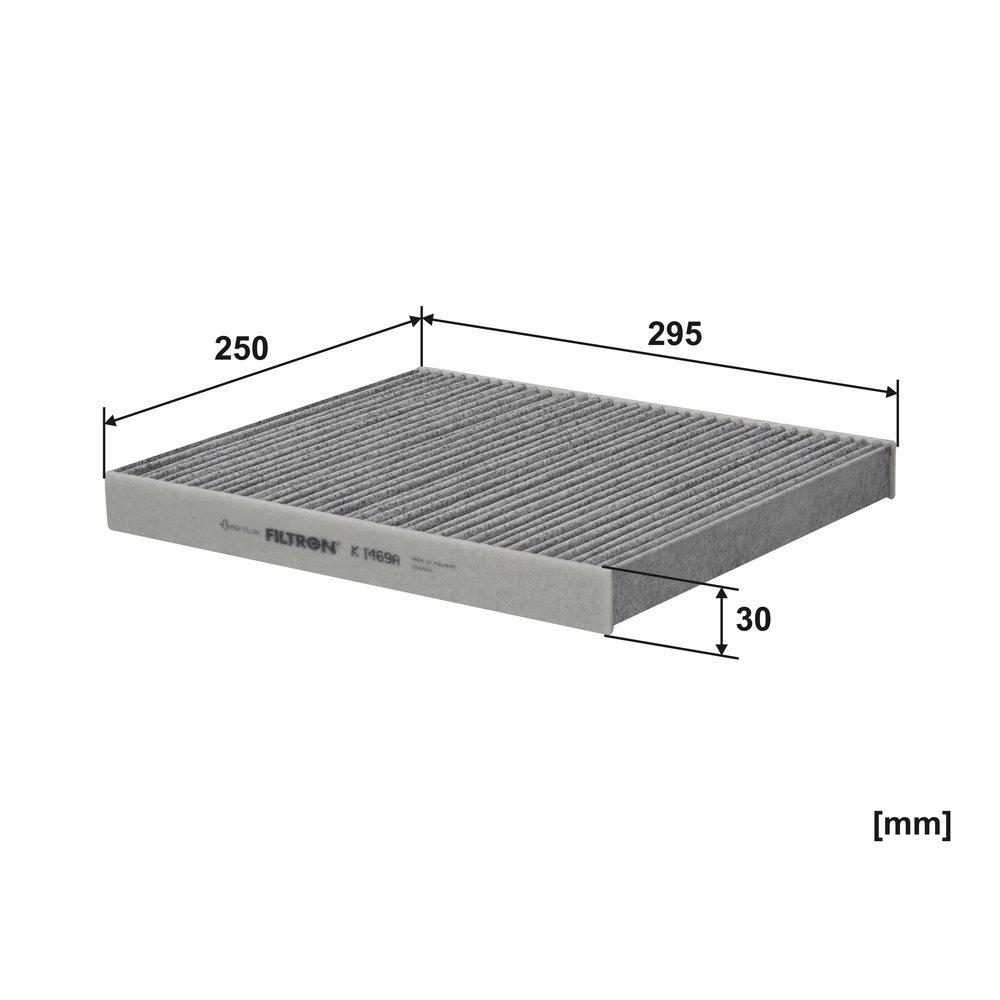 Innenraumfilter Aktivkohlefilter K 1469A FILTRON - Bild 6