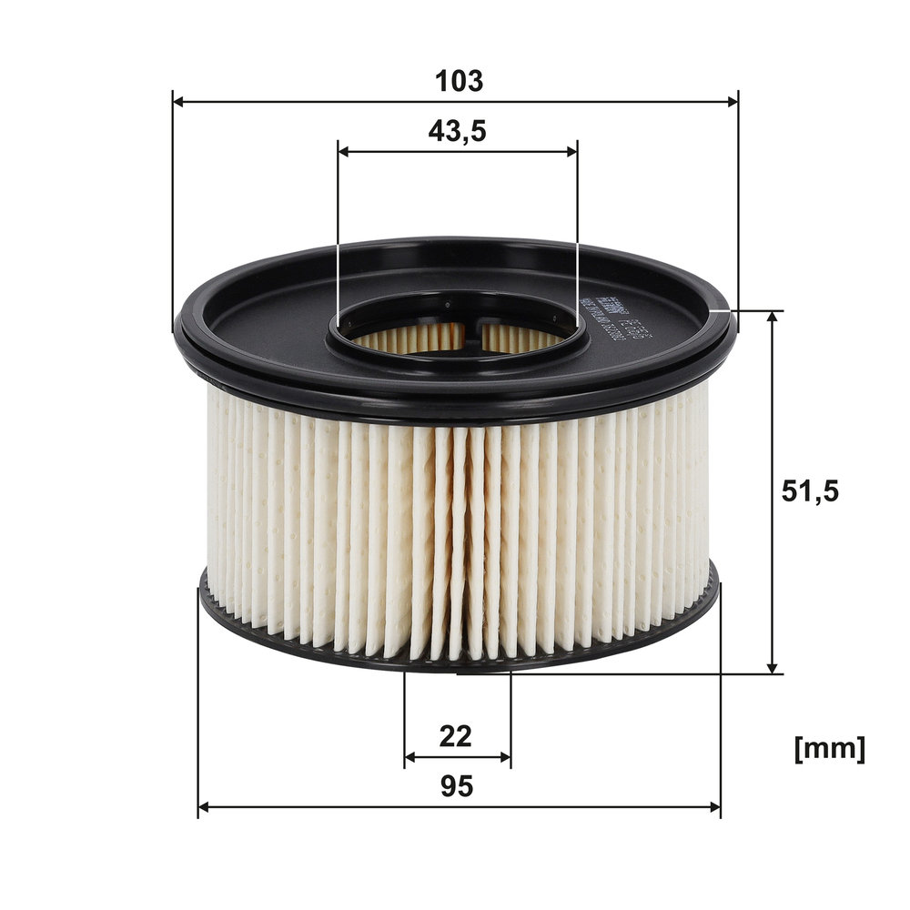 Für FILTRON PE 816/6 Fuel filter - Bild 7
