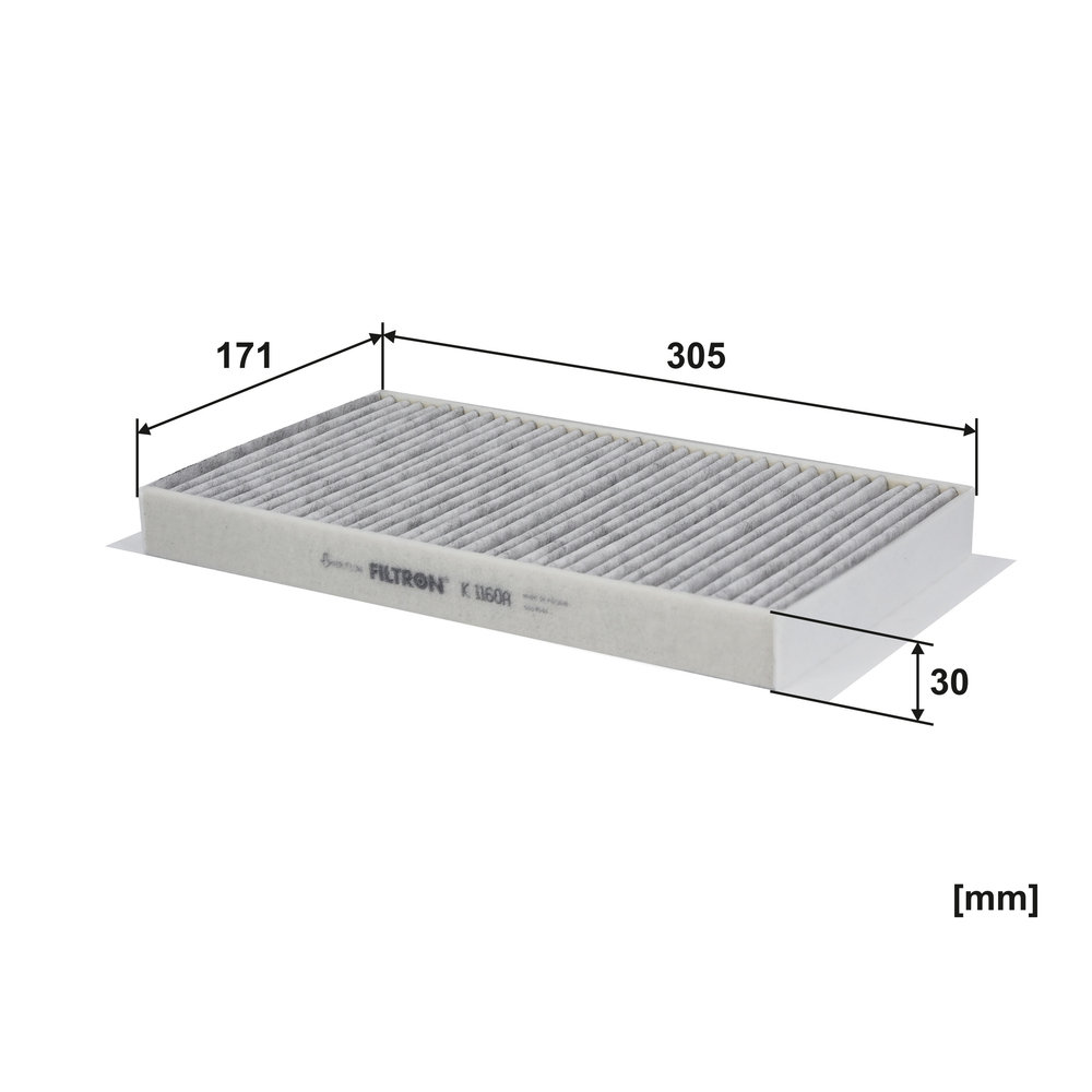Filtron Innenraumluftfilter Mit Aktivkohle K1160a-2X Größe 31 K 1160A-2X - Bild 8