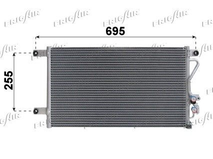 FRIGAIR Kondensator, Klimaanlage 08163018 für MITSUBISHI