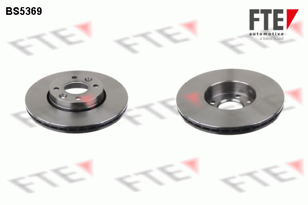 Fte Bremsscheibe 9072067 Vorderachse Belüftet 260Mm 22Mm Für Renault (Dfac) Nissan Dacia