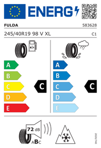 Fulda Winterreifen "[Fulda] 245/40R19 98V - Kristall Control HP2", Art.-Nr. 583628