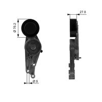 GATES Riemenspanner, Keilrippenriemen "DriveAlign", Art.-Nr. T38207