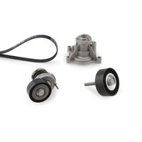 GATES Wasserpumpe + Keilrippenriemensatz "Micro-V Kit", Art.-Nr. KP76PK1735