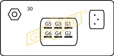 GEBE Steuergerät, Glühzeit 990461 für Mercedes Chrysler