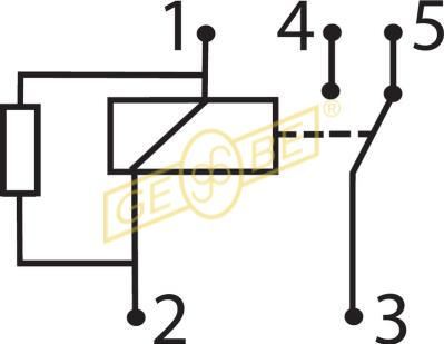 GEBE Relais, Abblendlicht 993551 für TOYOTA