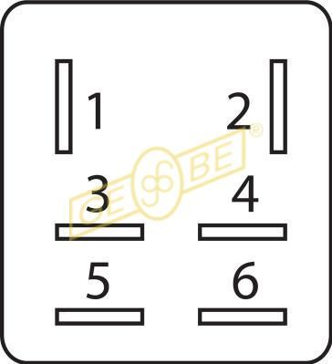 GEBE Relais, Abblendlicht 993561 für GM