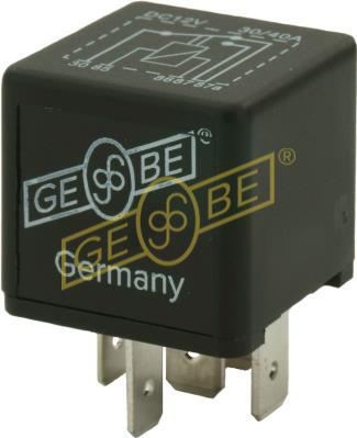 GEBE Relais, Arbeitsstrom 990031 für BMW Opel Ford Fiat FERRARI DAF MAN Mercedes Porsche RENAULT