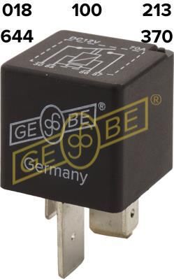 GEBE Relais, Arbeitsstrom 990851 für Opel Ford SAAB Fiat VW Mercedes BMW