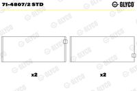 GLYCO Pleuellager, Art.-Nr. 71-4807/2 STD