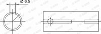 GLYCO Lagerbuchse, Pleuel, Art.-Nr. 55-3567 SEMI