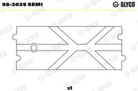 GLYCO Lagerbuchse, Pleuel, Art.-Nr. 55-3625 SEMI
