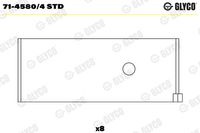 GLYCO Pleuellager, Art.-Nr. 71-4580/4 STD