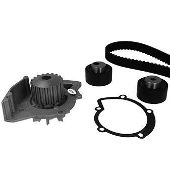 Metelli Wasserpumpe + Zahnriemensatz 3008616 Für Fiat Peugeot Citroën Lancia
