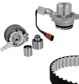 GRAF Wasserpumpe + Zahnriemensatz kp13603 für VW SEAT Audi