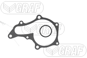 Graf Wasserpumpe Pa768 Für Toyota
