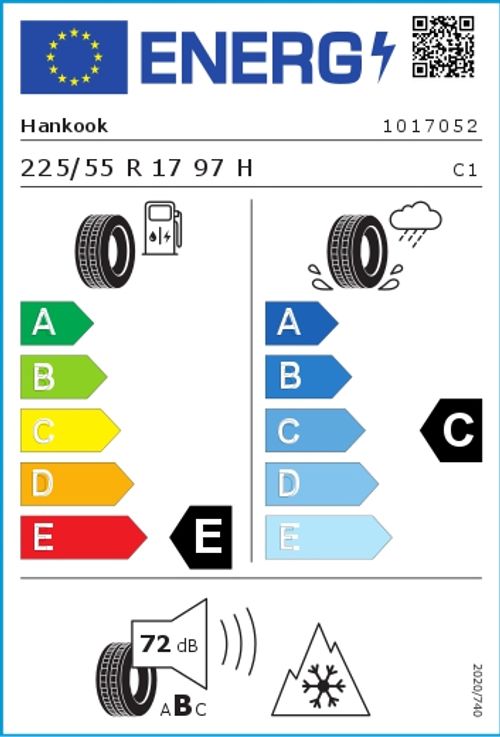 HANKOOK REIFEN 225/55R17 97H - i*cept evo (W320)