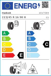 Hankook Winterreifen "215/45R16 90H - i*cept evo (W320)", Art.-Nr. 1017584