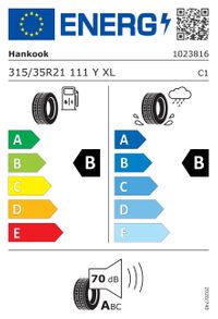 Hankook Sommerreifen "315/35R21 111Y - Ventus S1 Evo 3 K127C HRS", Art.-Nr. 1023816