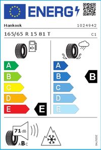 Hankook Ganzjahresreifen "165/65R15 81T - Kinergy 4S H750", Art.-Nr. 1024942