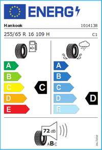 Hankook Sommerreifen "[Hankook] 255/65R16 109H - Dynapro HP2 RA33", Art.-Nr. 1014138