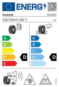 Hankook Winterreifen "[Hankook] 235/75R15 105T - Winter i*cept X RW10", Art.-Nr. 1023361